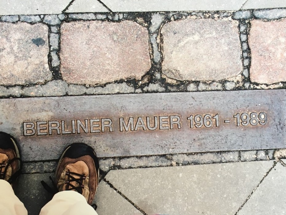 Berlin Wall marker